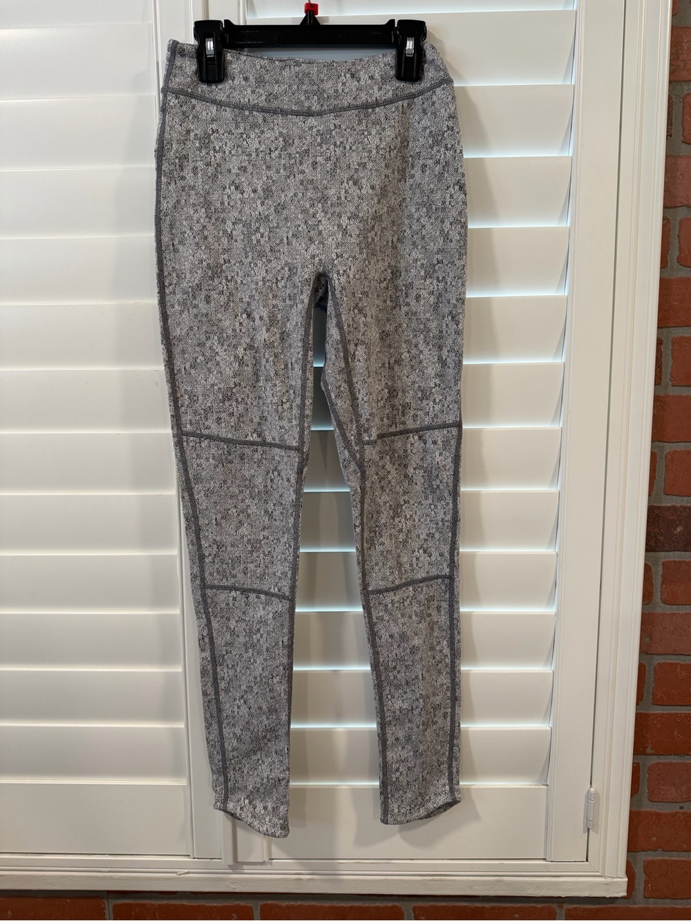 Gymshark Gray Marled High-Waist Leggings